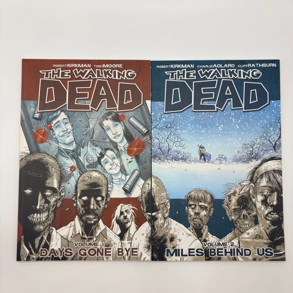 The Walking Dead TPB Volumes 1-7 Graphic Novel Horror 1 2 3 4 5‎ 6 7 Softcover